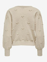 Jacqueline de Yong Cremefarbene Damen Strickjacke JDY Sigrid