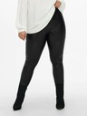 ONLY CARMAKOMA Schwarze Damen-Lederleggings ONLY CARMAKOMA Hanna