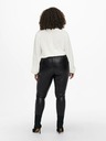 ONLY CARMAKOMA Schwarze Damen-Lederleggings ONLY CARMAKOMA Hanna