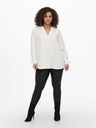 ONLY CARMAKOMA Schwarze Damen-Lederleggings ONLY CARMAKOMA Hanna