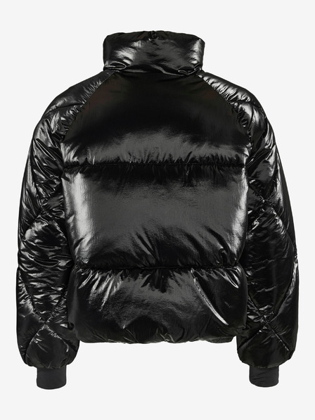 Noisy May Schwarze Damen Steppwinterjacke Noisy May Kit