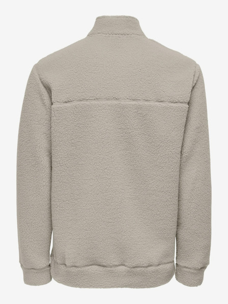 ONLY & SONS Hellgraues Herren ONLY & SONS Remy Sweatshirt
