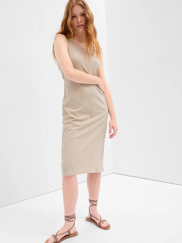 GAP Ärmelloses Midikleid GAP