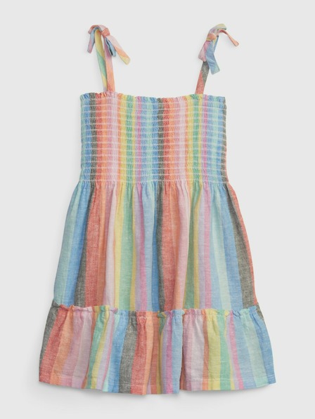 GAP Baby Gestreiftes Leinenkleid GAP