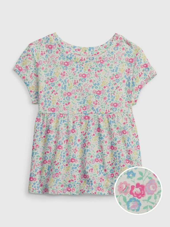 GAP Baby Blumiges T-Shirt Mix & Match GAP