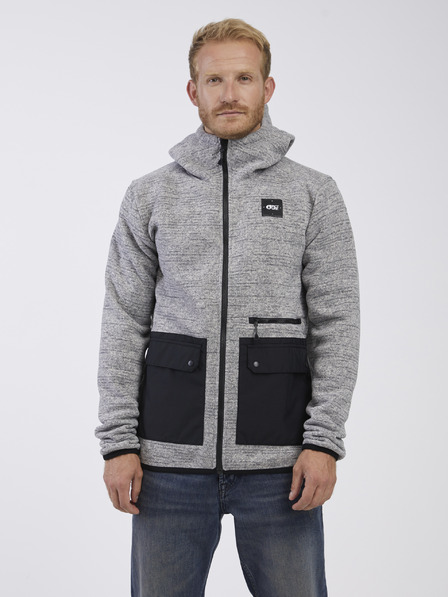 Picture Hellgraue Herren-Kapuzenjacke Picture Ambrose