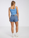 Noisy May Blaue Jeansshorts für Damen Noisy May Drew