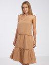 Jacqueline de Yong JDY Theis Braunes Damen Midikleid