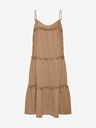 Jacqueline de Yong JDY Theis Braunes Damen Midikleid