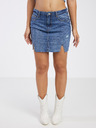 Noisy May Blauer Damen-Denim-Rock Noisy May April