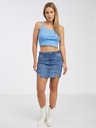 Noisy May Blauer Damen-Denim-Rock Noisy May April