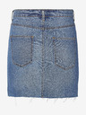Noisy May Blauer Damen-Denim-Rock Noisy May April