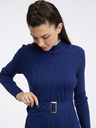 Orsay Dunkelblau melierte Damen-Midikleider ORSAY