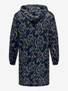 ONLY CARMAKOMA Dunkelblaues gemustertes Damenkleid ONLY CARMAKOMA Alba
