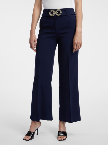 Orsay Dunkelblaue ORSAY Damen-Weitbeinhose