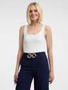 Orsay Dunkelblaue ORSAY Damen-Weitbeinhose