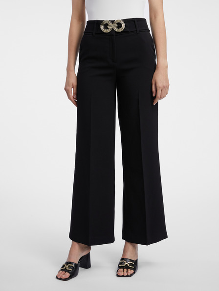 Orsay Schwarze Damen-Weitbeinhose ORSAY
