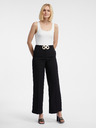 Orsay Schwarze Damen-Weitbeinhose ORSAY