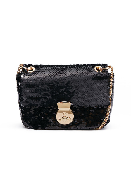 Orsay Schwarze Damenhandtasche mit Pailletten ORSAY