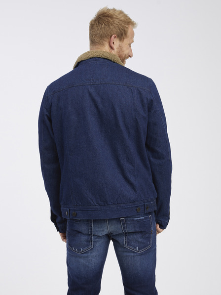 Blend Dunkelblaue Denim-Jacke Blend
