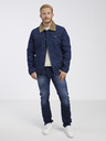 Blend Dunkelblaue Denim-Jacke Blend