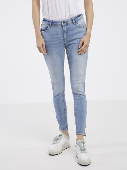 Noisy May Hellblaue Skinny Fit Jeans Noisy May Kimmy
