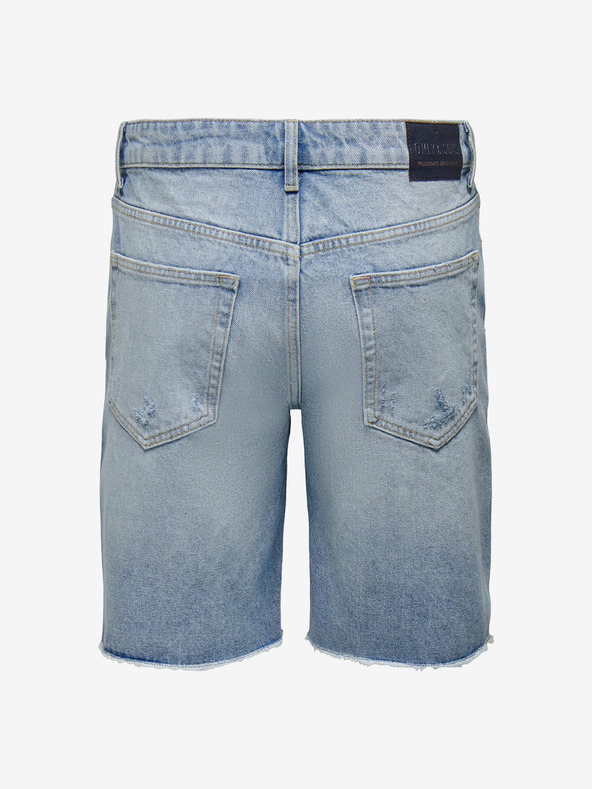 ONLY & SONS Hellblaue Herrenshorts aus Denim ONLY & SONS Edge