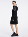Orsay Schwarzes Damen-Pullover-Kleid ORSAY