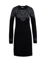 Orsay Schwarzes Damen-Pullover-Kleid ORSAY
