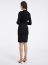 Orsay Schwarzes Damen-Pulloverkleid ORSAY