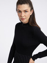 Orsay Schwarzes Damen-Pulloverkleid ORSAY