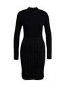 Orsay Schwarzes Damen-Pulloverkleid ORSAY