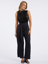 Orsay Schwarzer Damen Jumpsuit mit Pailletten ORSAY