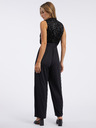 Orsay Schwarzer Damen Jumpsuit mit Pailletten ORSAY