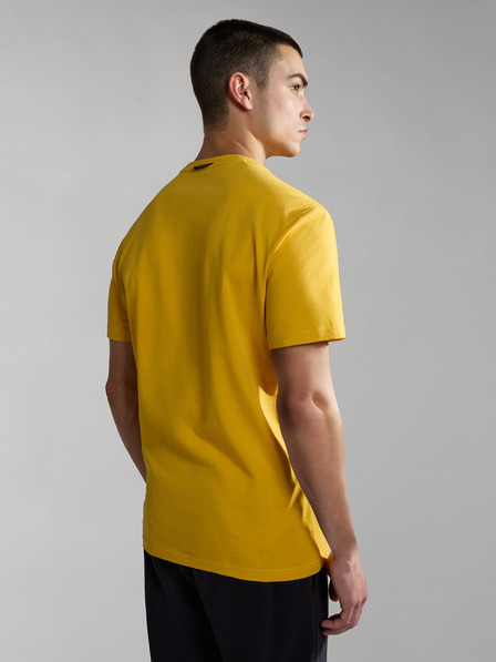 Napapijri Gelbes NAPAPIJRI Eisberg T-Shirt für Herren