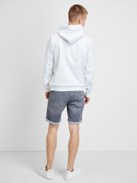 Diesel Weißer Herren-Kapuzenpullover Diesel Girk