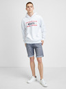 Diesel Weißer Herren-Kapuzenpullover Diesel Girk