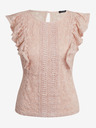Orsay Hellrosa Damen-Spitzenbluse ORSAY