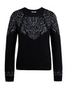Orsay Schwarzer gemusterter Damenpullover ORSAY