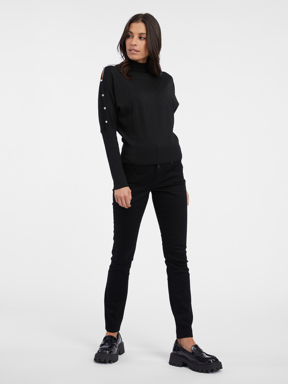 Orsay Schwarzer Damenpullover ORSAY