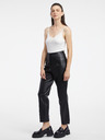 Orsay Schwarze Damen Lederhose ORSAY