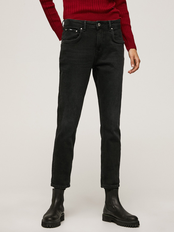 Pepe Jeans Schwarze Mom Fit Jeans für Damen von Pepe Jeans Violet