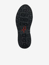 Geox Schwarze Herren-Turnschuhe mit Lederdetails Geox Sterrato