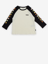 Vans Weißes und schwarzes Langarmshirt für Mädchen VANS