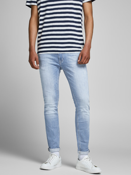 Jack & Jones Hellblaue Skinny-Fit-Jeans Jack & Jones Liam