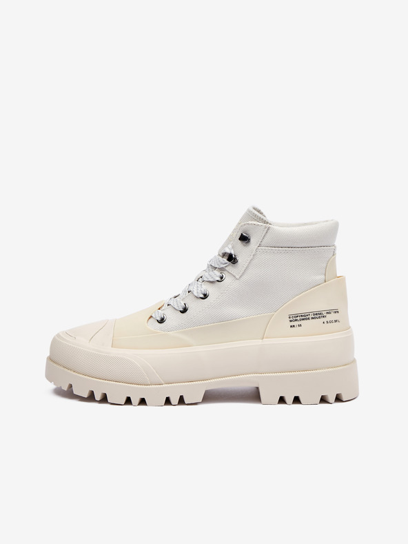 Diesel Diesel Weiße Ankle Boots