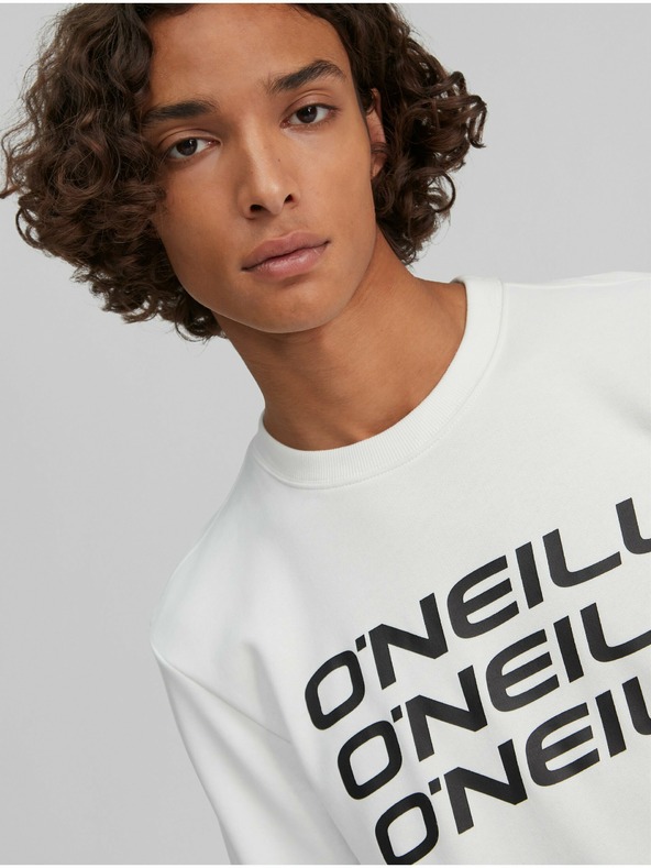 O'Neill Weißes Herren O'Neill Triple Stack Sweatshirt