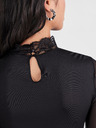 Pieces Schwarzer Damen Spitzenbody Pieces Sicca