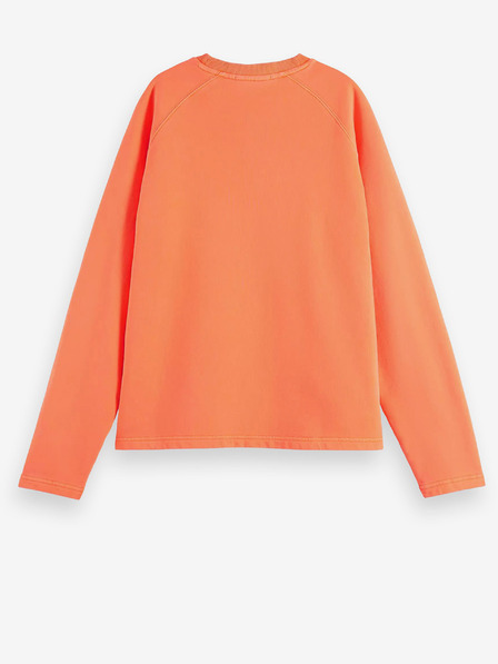 Scotch & Soda Orangefarbenes Damen-Sweatshirt Scotch & Soda