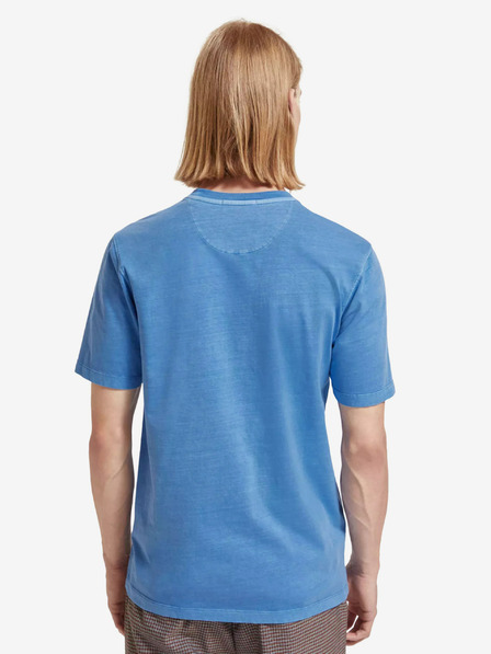 Scotch & Soda Blaues Herren-T-Shirt Scotch & Soda